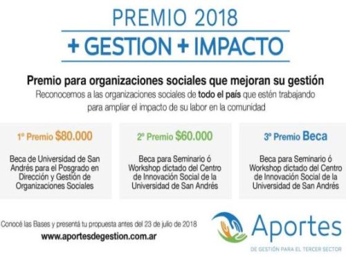 Premio Aportes 2018