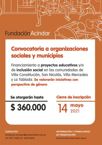 Convocatoria Construir Comunidad