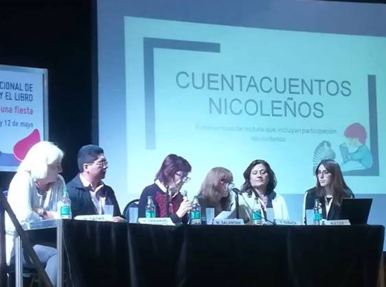 Los Cuentacuentos Nicoleños presentes en la Feria Internacional de Libro